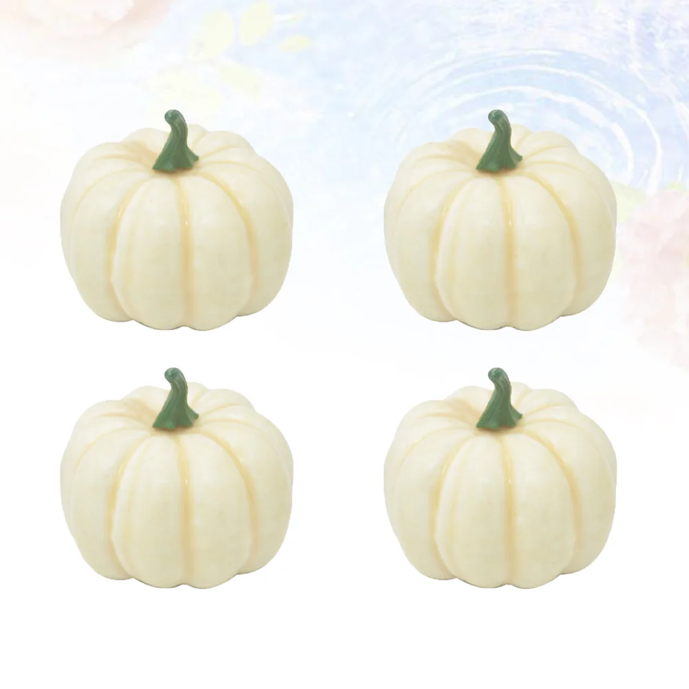 

12pcs Simulation Pumpkins Simulation Lifelike Small Decorative Party Supplies Pumpkins for