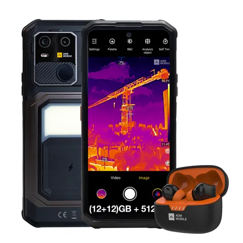 Прочный телефон AGM G3 5G, 24 ГБ (12 + 12), 512 ГБ, беспроводная зарядка, телефон 10000 мАч, размер 6, 72 дюйма, 120 Гц, 7300, Android15, светильник для кемпинга