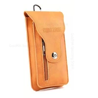 genuin leather waist bag case for tecno camon 19 pro 5g belt clip wallet phone pouch for camon 19 neo 18t 18i 18p 17p 17 16s pro