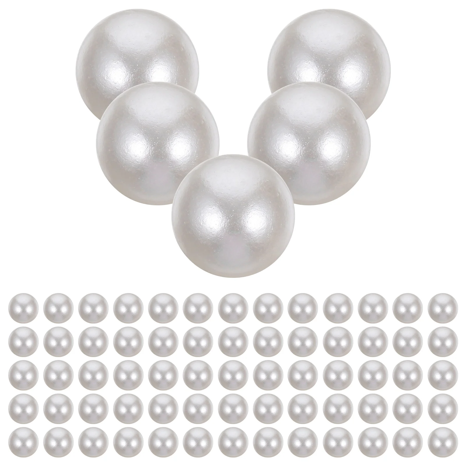 

100 Pcs Vase Decor Artificial Pearls Filler Stuffing Ornaments Decorative Vases Beads Floating