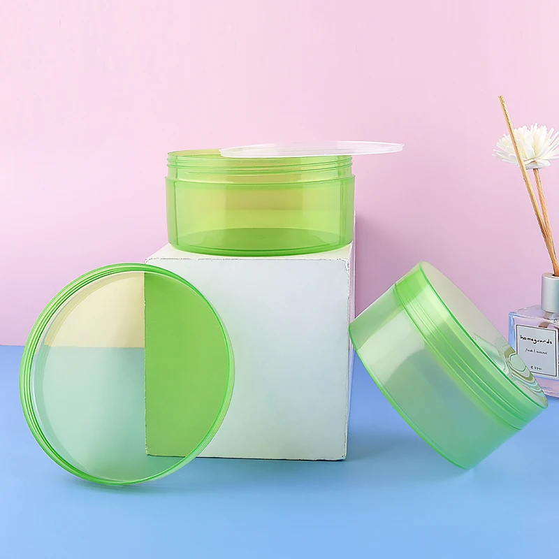 

Пустой гель с экстрактом алоэ, 300 г, Зеленый косметический контейнер 300 мл, герметичный контейнер для крема для лица