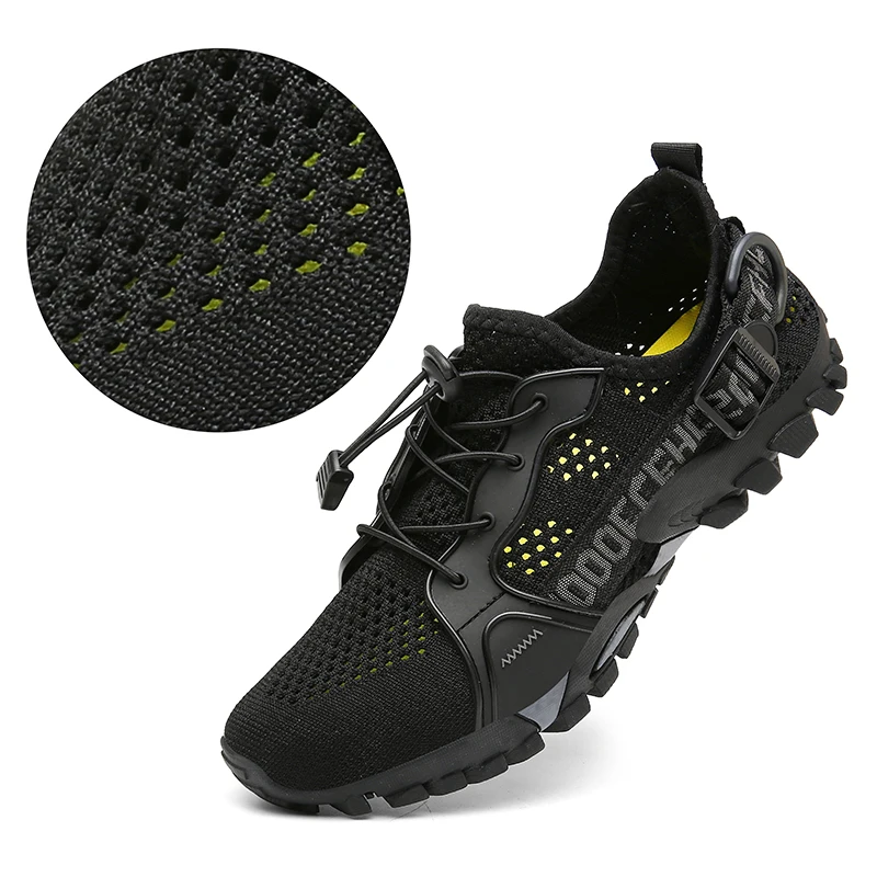 Men Hiking Shoes Non-Slip Breathable Light Unisex Women Shoes Beach Wading Shoes Training Sneakers Outdoor Trekking Shoes