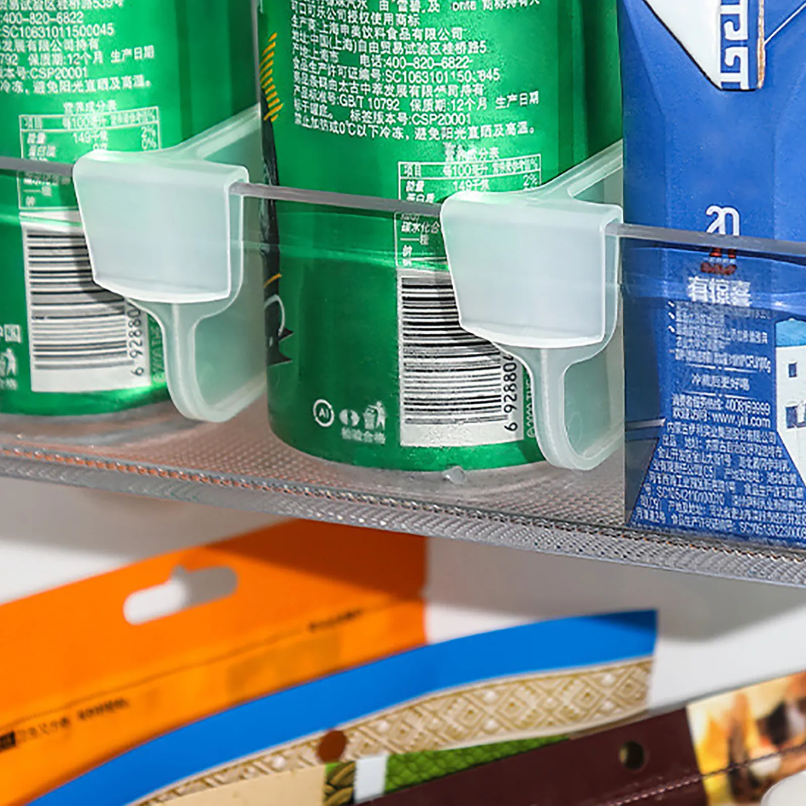 

Storage Organizer Partition Divider For Drawers Refrigerator Separator Board Retractable Splint Kitchen Bottle Shelf Acces 4pcs