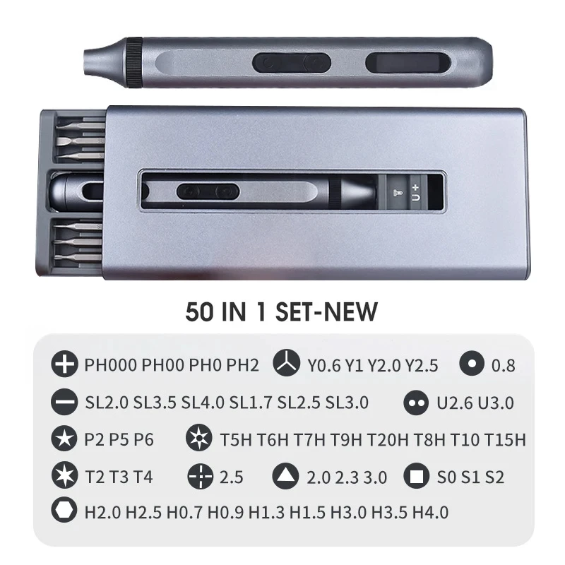 

Электрическая прецизионная отвертка Galacok 52 в 1