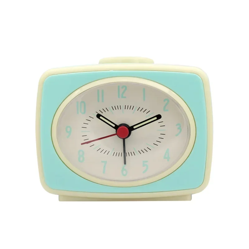 Винтажный будильник с флуоресцентными руками эмоциональное украшение интерьера