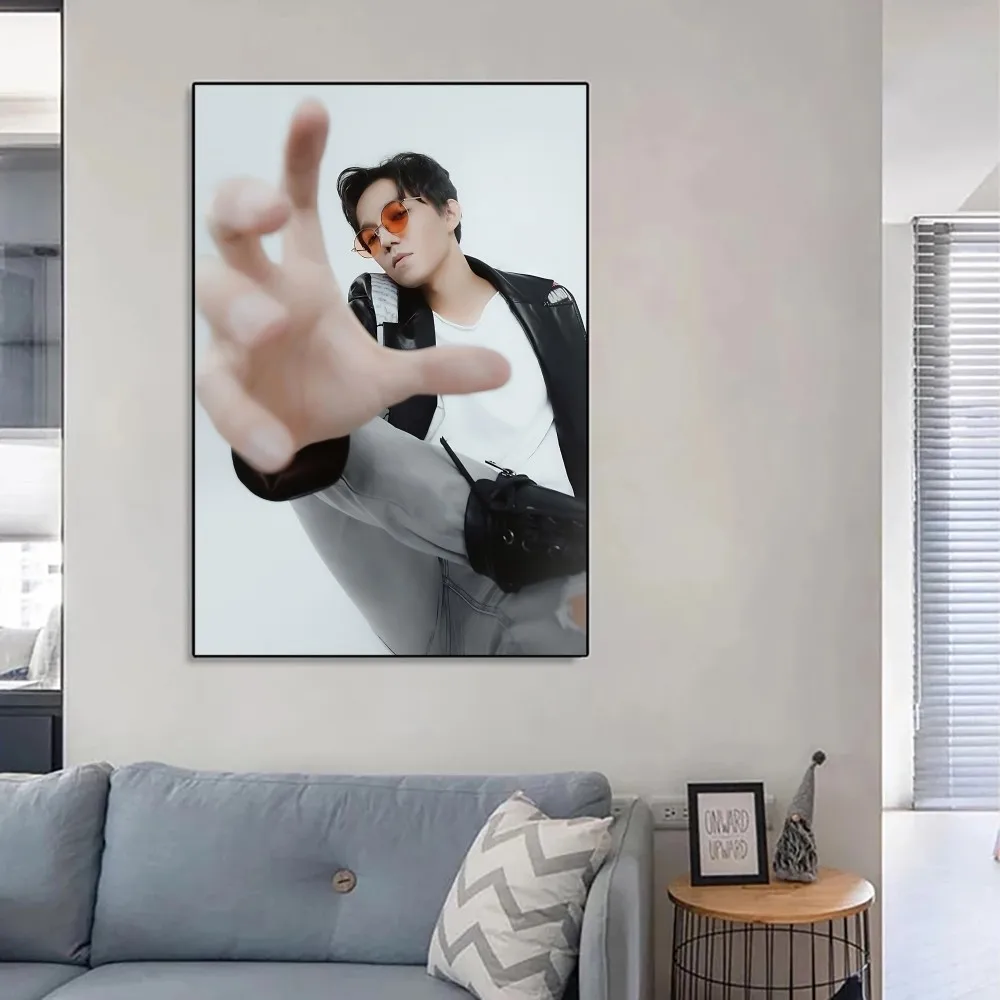 Dimash Kudaibergen Singer Плакат Крафт Клуб Бар Бумага Винтаж Настенная Художественная