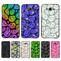 cute funny trippy smiley face phone case for samsung s20 lite s21 s10 s9 plus for redmi note8 9pro for huawei y6 cover