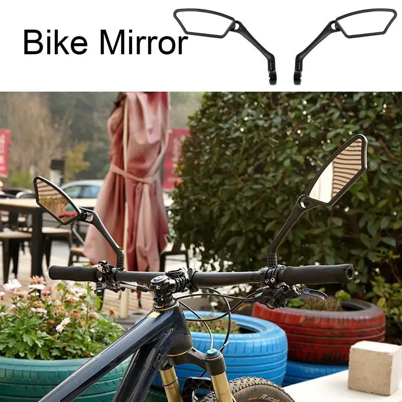 

Bike Rear View Mirror Rearview Reflector For Mountain Bike Retractable Design Cycling Accessories For Mountain Bikes Road Bikes