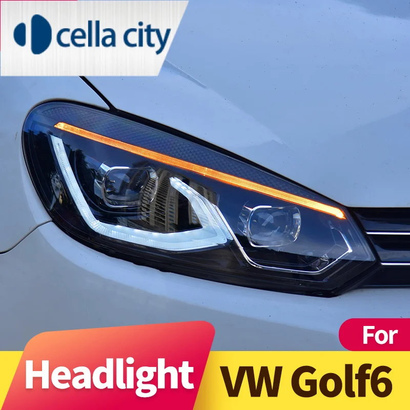 

Передняя фара в сборе для Volkswagen Golf 6 2008-2013 Golf6 MK6