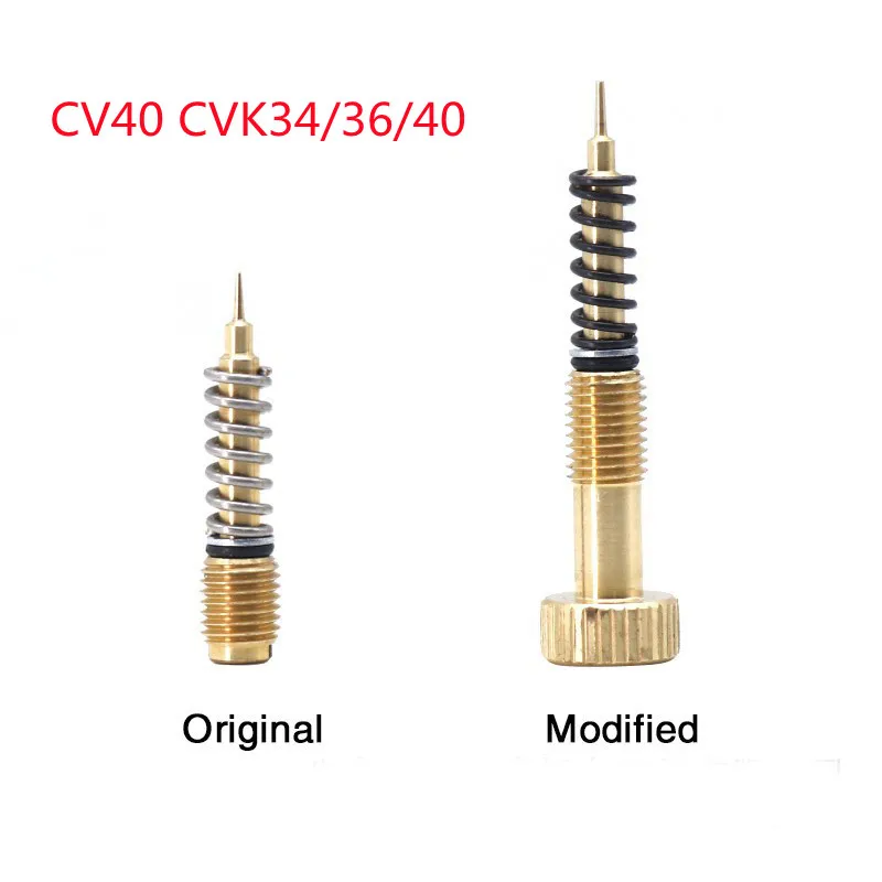 

Винт для регулировки воздуха карбюратора мотоцикла, винт для смешивания холостого хода, коэффициент топлива для Harley CV40 Keihin CVK34 CVK36 CVK40