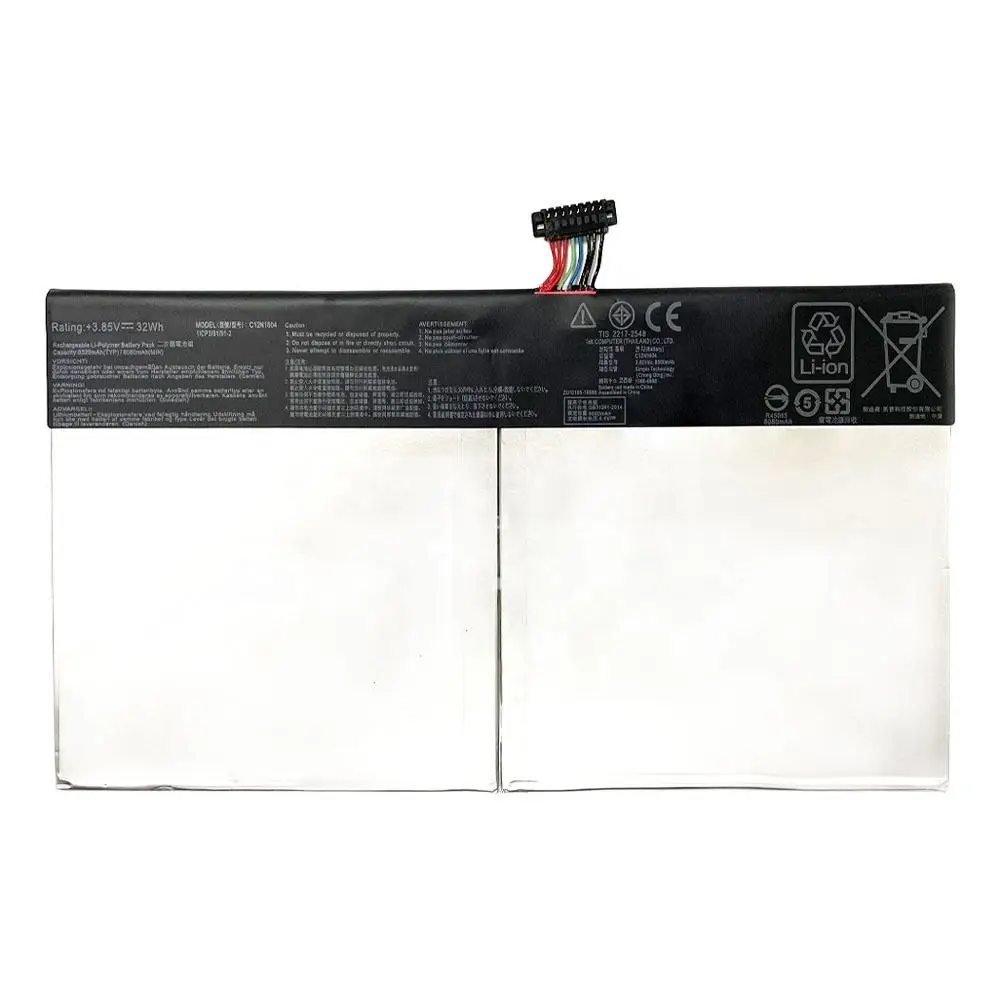 Новый оригинальный аккумулятор для ноутбука C12N1604 3 85 В 32 Втч Asus Transformer Book T101HA T103HAF
