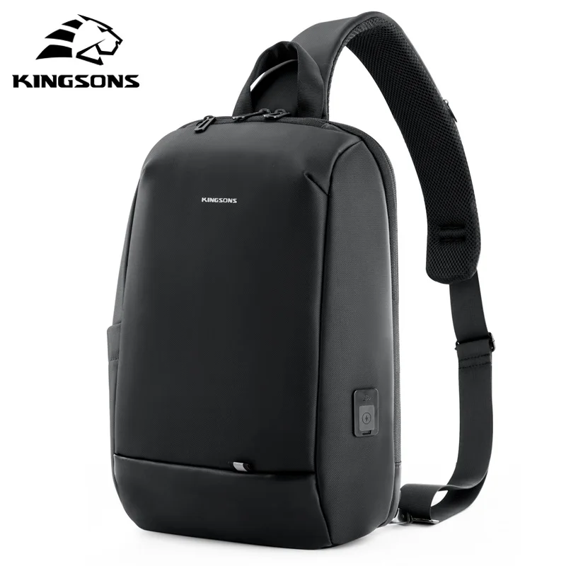 

Kingsons Brand Crossbody Bag For Laptop Notebook 13.3,14 Inch Chest Pack Bosom Office Worker Man Shoulder Computer Dropship 3236