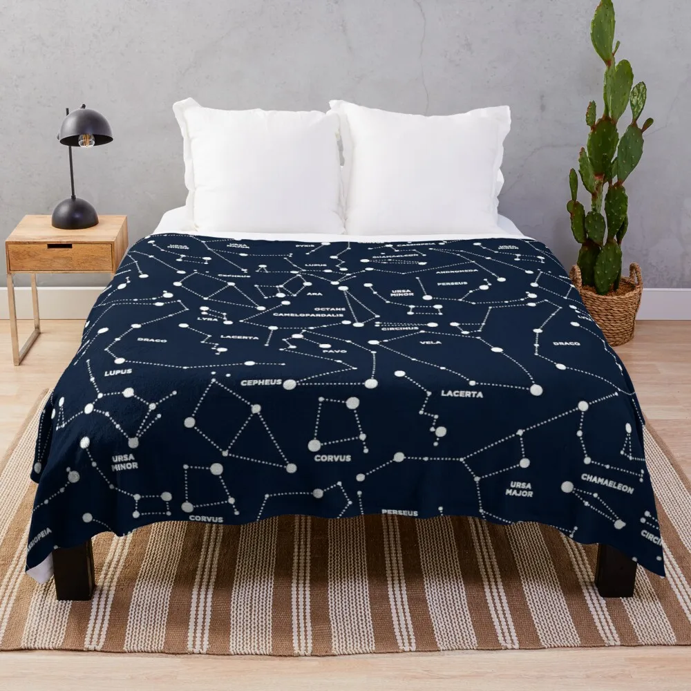 

Constellation Throw Blanket microfiber fabric double-sided blanket