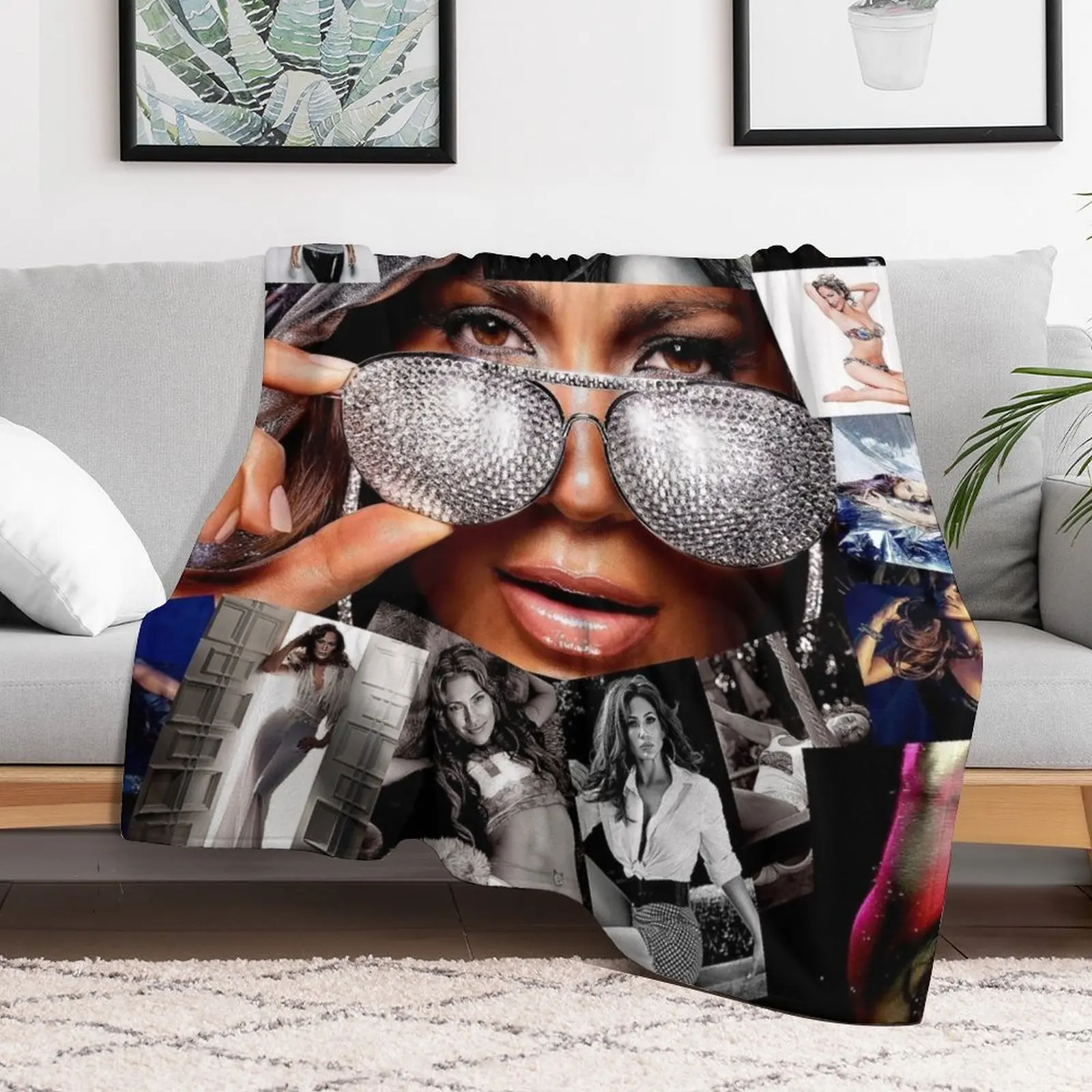 Одеяло Jennifer Lopez движущееся роскошное термоодеяло из фланелевой ткани