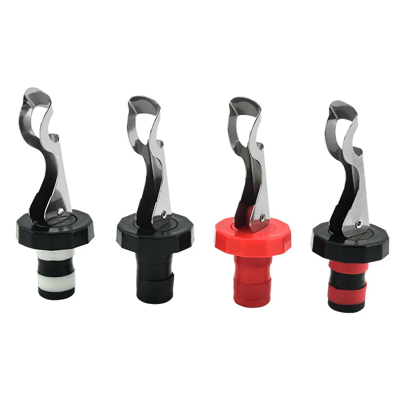 

200Pcs/Lot 4 Colors Bottle Stopper Sealed Red Wine Plug Stainless Steel Reusable Cap Kitchen Tool Wholesale