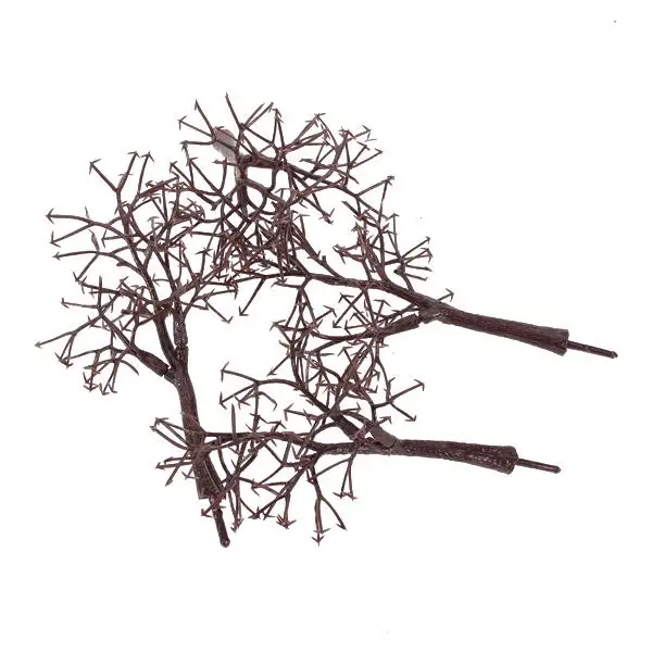 10 шт. модель багажника дерева поезд железная дорога диорама пейзаж 1/75 масштаб HO