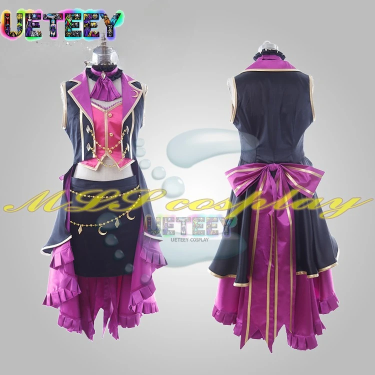 Фото UETEEY COS THE IDOLM@STER Фредприка Миямото Тюльпан Косплей Костюм Хэллоуин Аниме Набор Нестандартный Размер №2