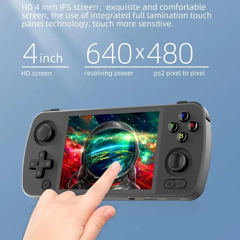 

Портативная игровая консоль RG405M, 4 дюйма, IPS, сенсорный экран, алюминиевый сплав, T618, Android, Портативный ретро плеер, 4000 + игровая консоль