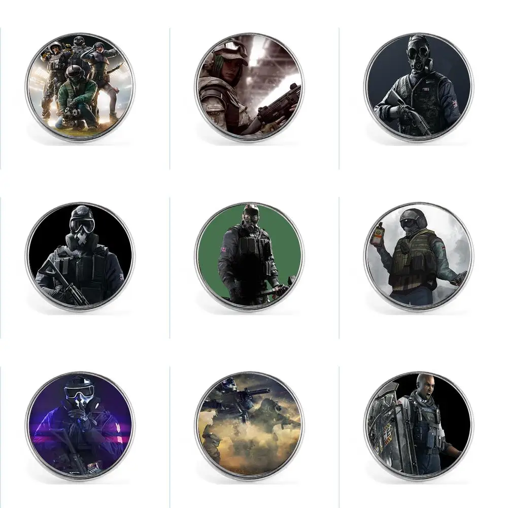

SIX SIEGE Brooches Pin Jewelry Accessory Customize Brooch Fashion Lapel Badges