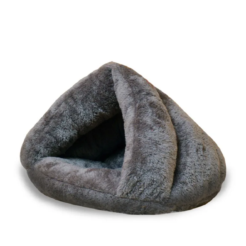 Pet bed for Cats Dogs Soft Nest Kennel Bed Cave House Sleeping Bag Mat Pad Tent Pets Winter Warm Cozy Beds Accessories |