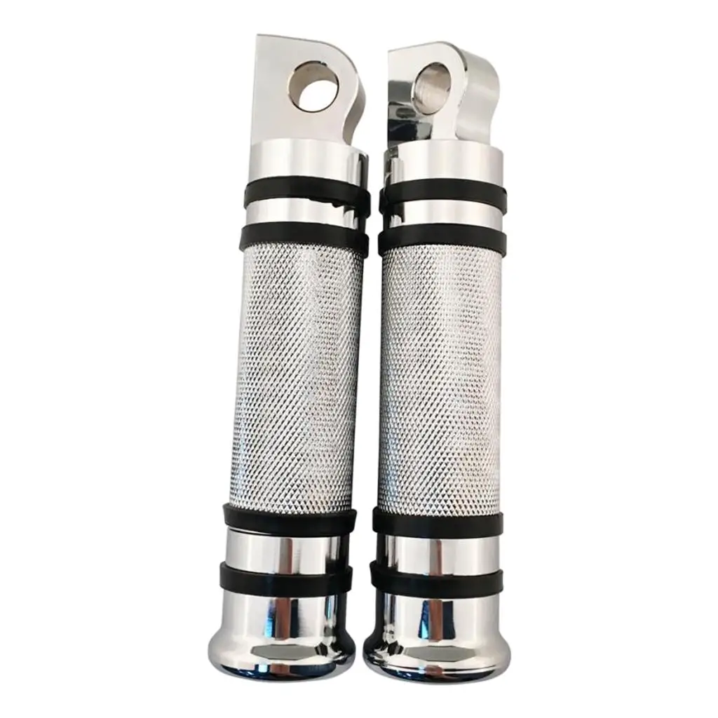 

1 Pair Universal Motorcycle CNC Footrests Footpeg Pedals For