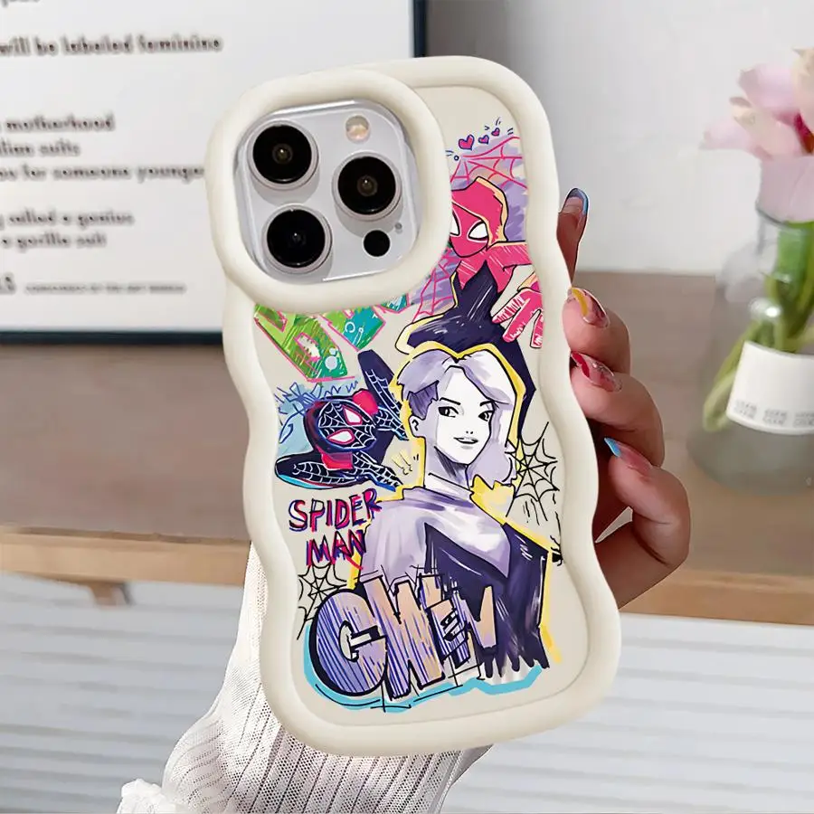 Marvel Superhero Spider-Man Phone Case for Realme C65 4G 5G C67 Narzo 30A N53 N55 50APrime 50iPrime 60x 70x 70 Pro Capa Cover