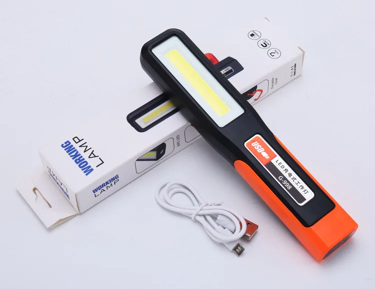 

Магнитный COB светодиодный фонарь USB