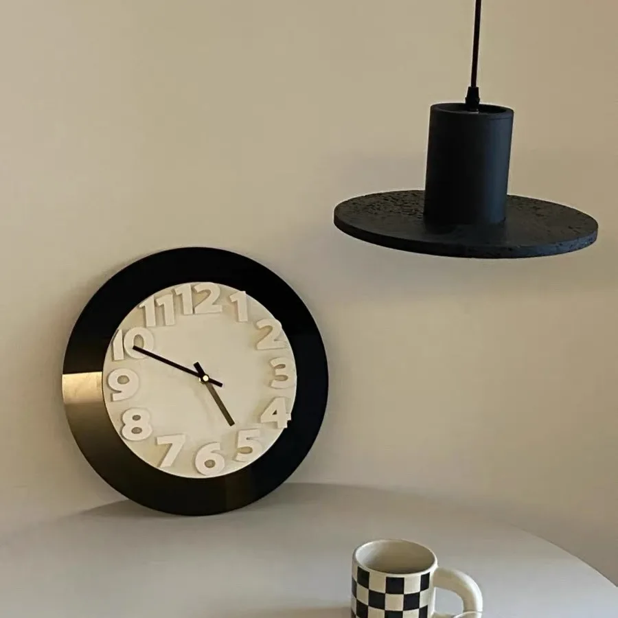 

Акриловые современные минималистичные настенные Висячие часы, тихие уникальные настенные украшения для гостиной