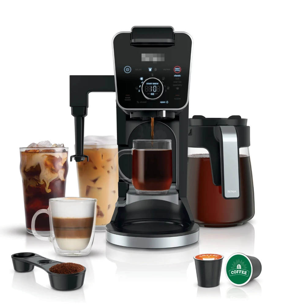 

Фирменная кофейная система Dualbrew, односервисная, K-Cup Pod совместимая, 12-чашечная капельная Кофеварка