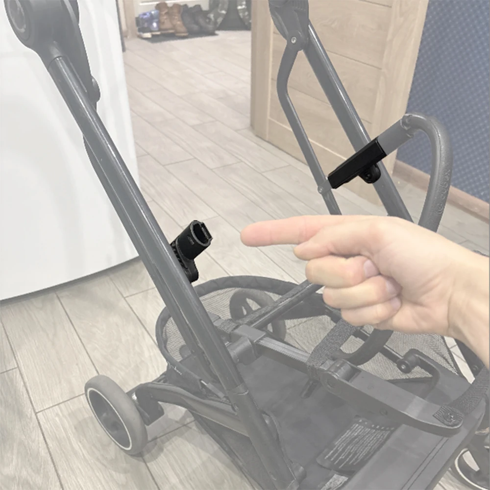 Фото Крепление-зажим для бампера Cybex Beezy/Beezy 2, держатель подлокотника, фиксированная основа для крепления, левая или правая сторона, запчасть для коляски №1