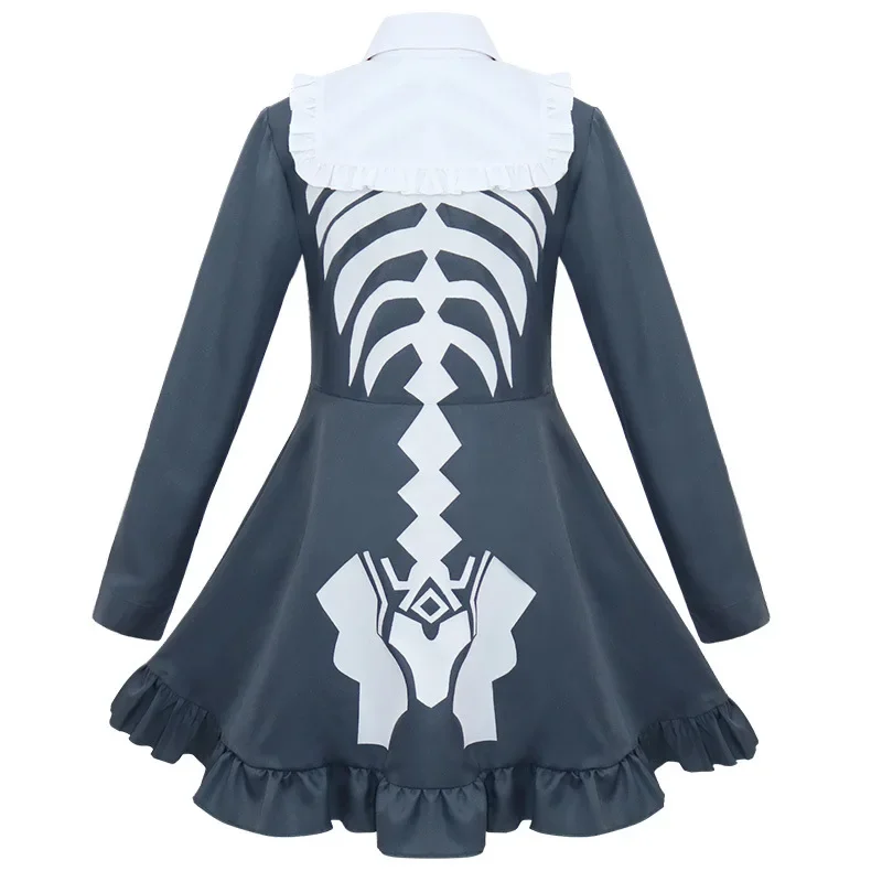 Фото 3 шт. Danganronpa Another Episode: Ultra Despair Monaca Towa женское платье косплей аниме Monaka Monaca Towa Dress-up C138K21 №2