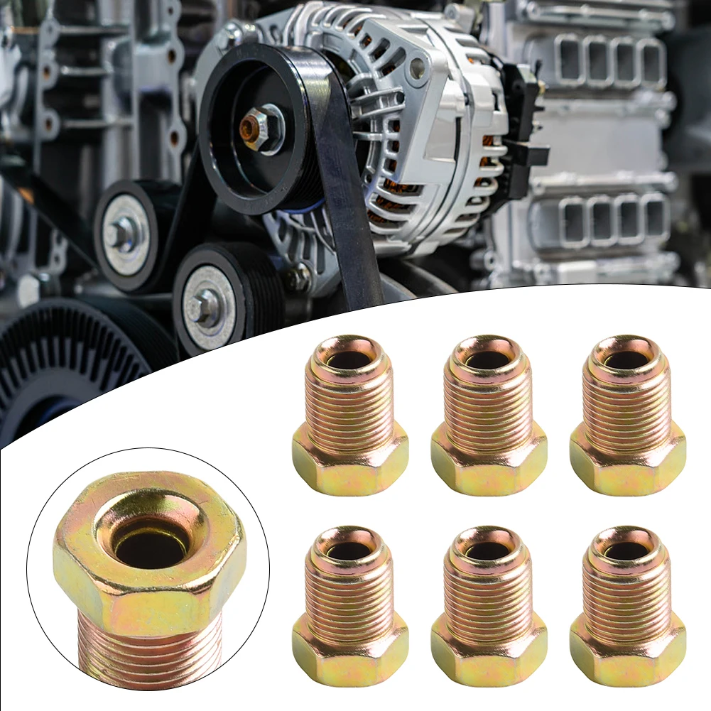 

Наборы метрических гаек, цилиндрические фитинги M12 мм x 1 мм, серебряные соединители, Главные аксессуары, коннектор для тормозного кабеля, Новинка