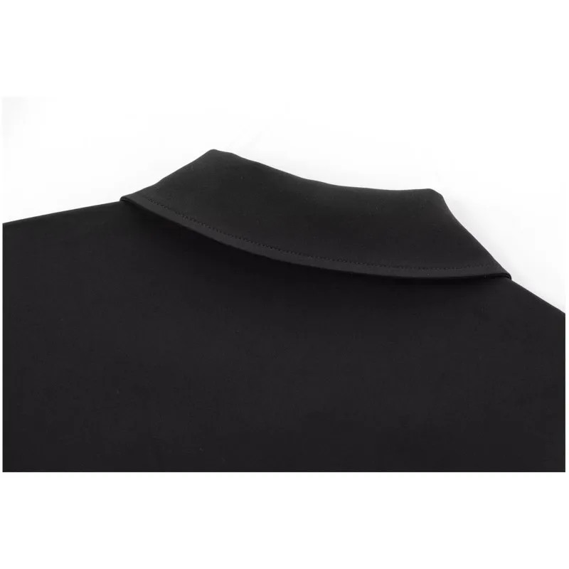 TRAF женская лоскутная короткая куртка одежда осенняя повседневная свободная