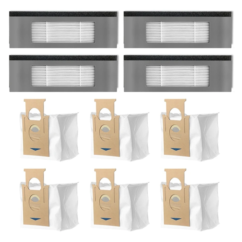 

For ECOVACS Deebot T9 AIVI T8 AIVI N8 N5 Series Robot Vacuum Cleaner Dust Bag HEPA Filter Cleaning Replacements