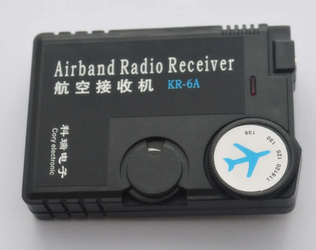 

118MHz-136MHz Air Band Radio Receiver Airband Radio Receiver Aviation Band Receiver For Airport Ground