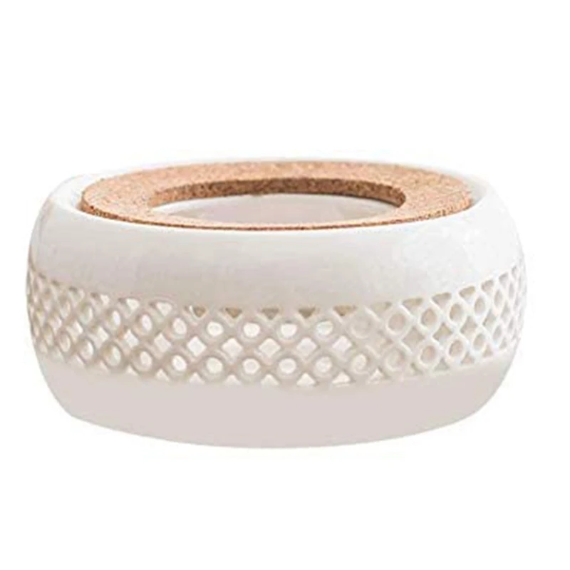 

Ceramic Teapot Warmer, Teapot Warmer with Cork Cushion, Perfect for Glass Teapots and Ceramic Teapot