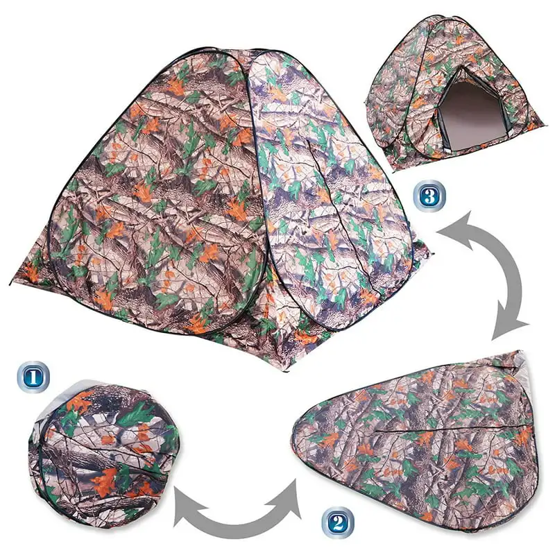 

Camping Hiking Hunting Anti-Mosquito Tent, Camouflage