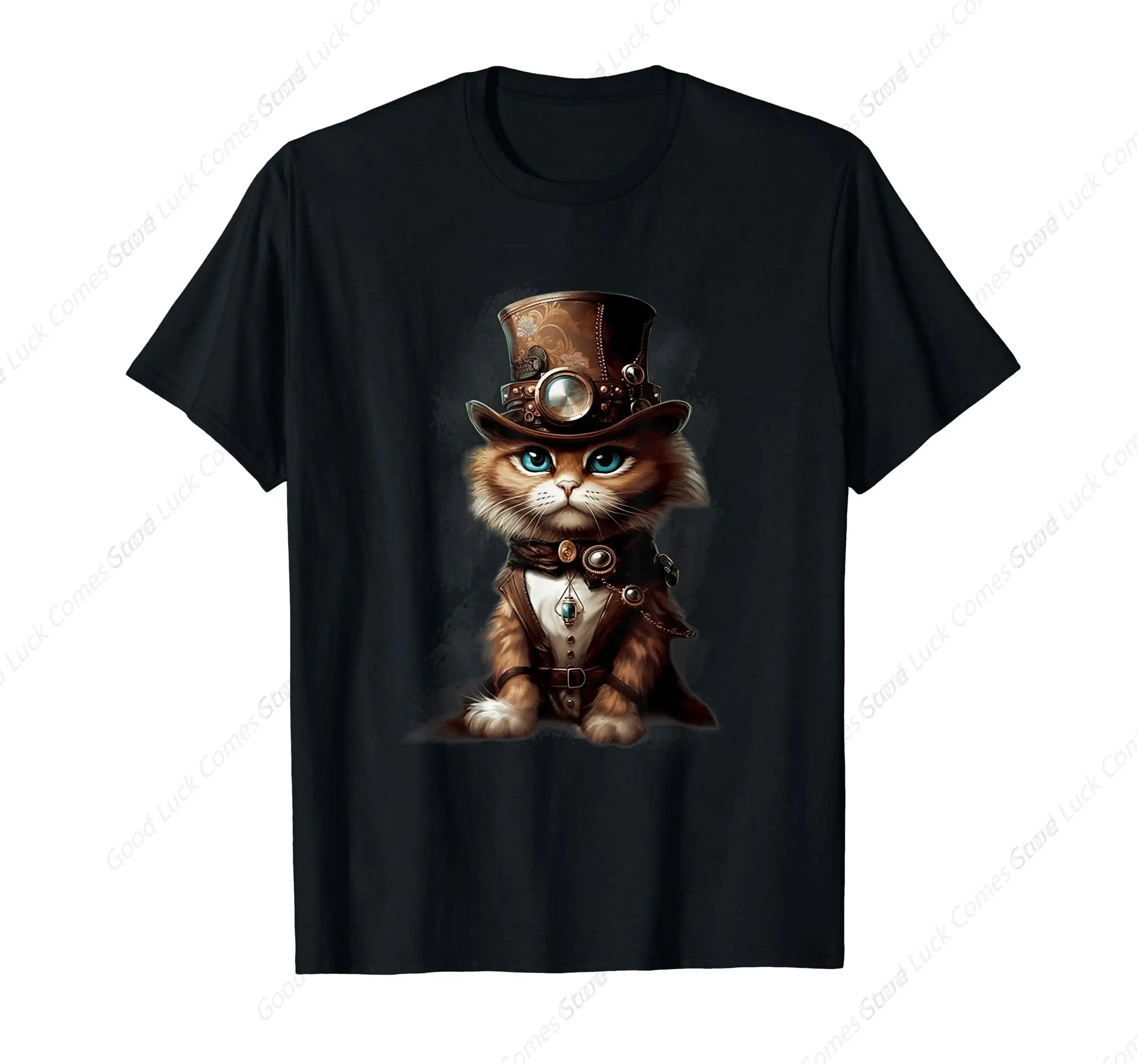 Футболка T-Rex в стиле стимпанк для мужчин и детей