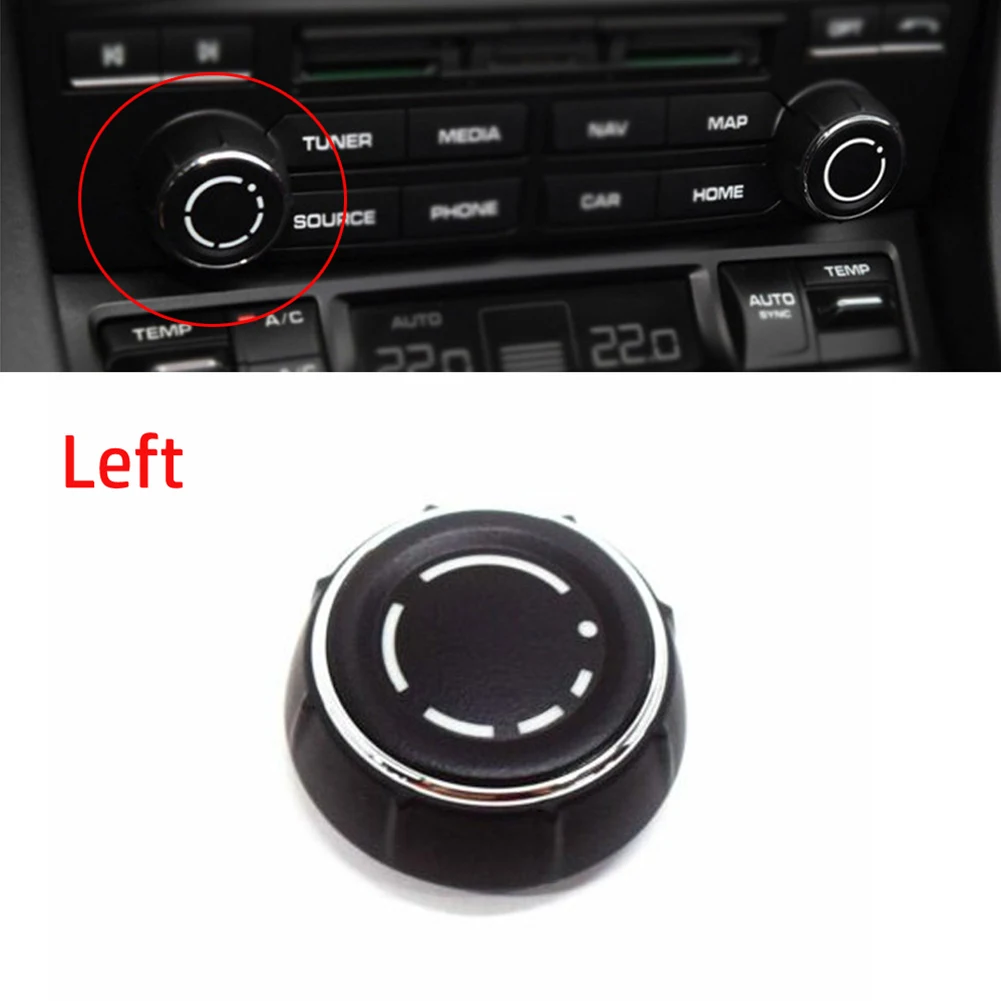 

97064292901 For Porsche 2014-2017 For Macan 97064292901 Volume Knob Control Knob Cover 1pcs For Macan New For Porsche 2014-2017