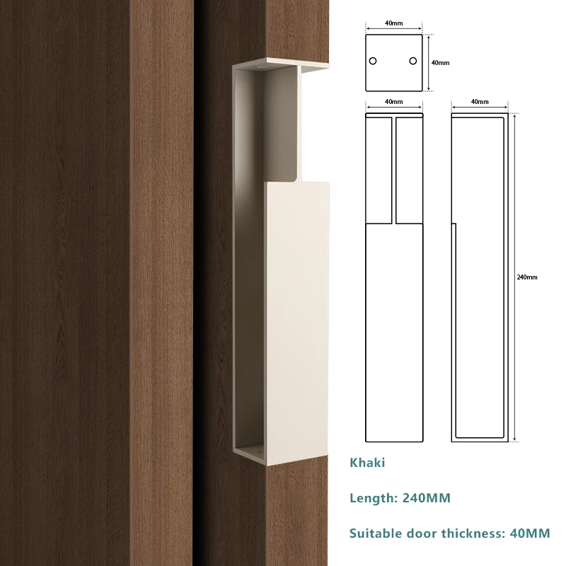 

Раздвижная дверная ручка из алюминия