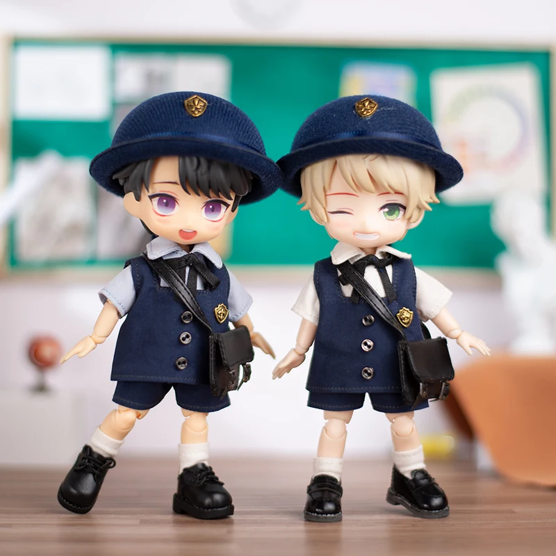 Одежда для куклы HOUZIWA OB11 школьная форма костюм ГК 1/12 Bjd