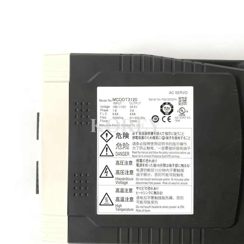 В наличии сервопривод серии A4 MCDDT3120 MCDDT3520