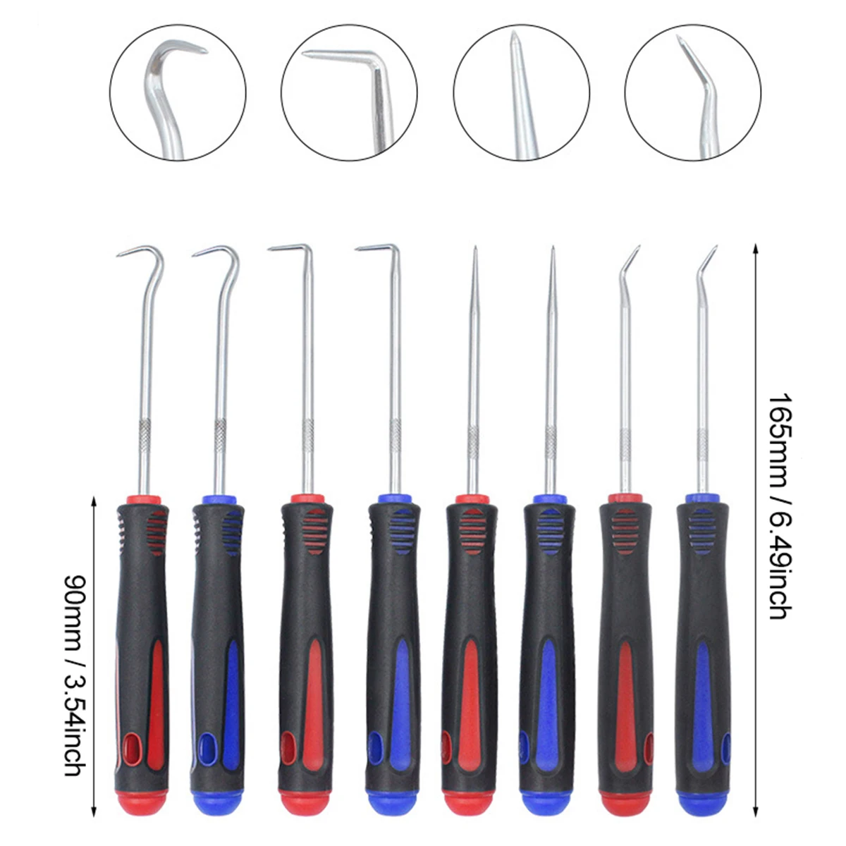 4 шт. отвертки для сальника автомобиля 45/90/135/прямые уплотнительные кольца съемник