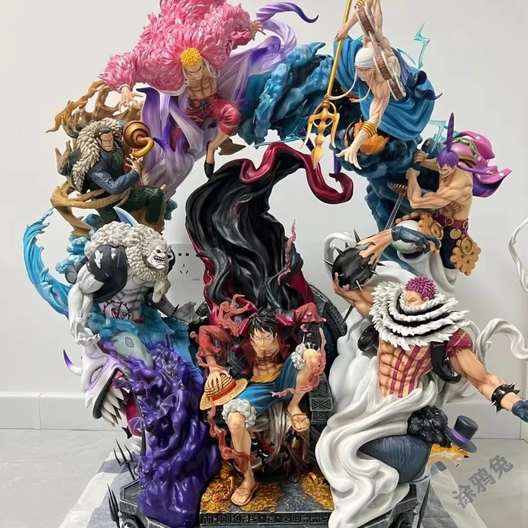 48 см цельная фигурка обезьянки D. Luffy новые игрушки для мальчиков модель детская