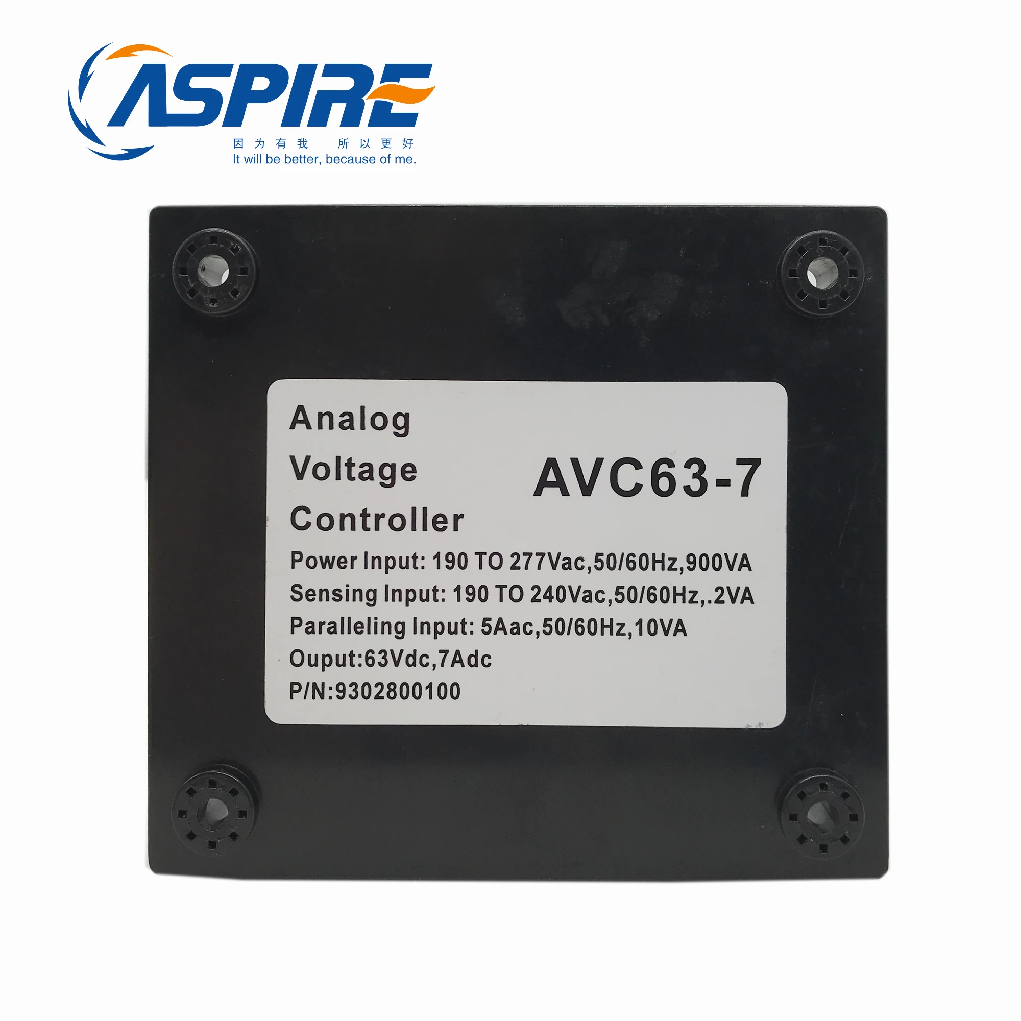 Фото AVR AVC63-7 заменяет регулятор напряжения Basler для дизельного генератора кВт №2