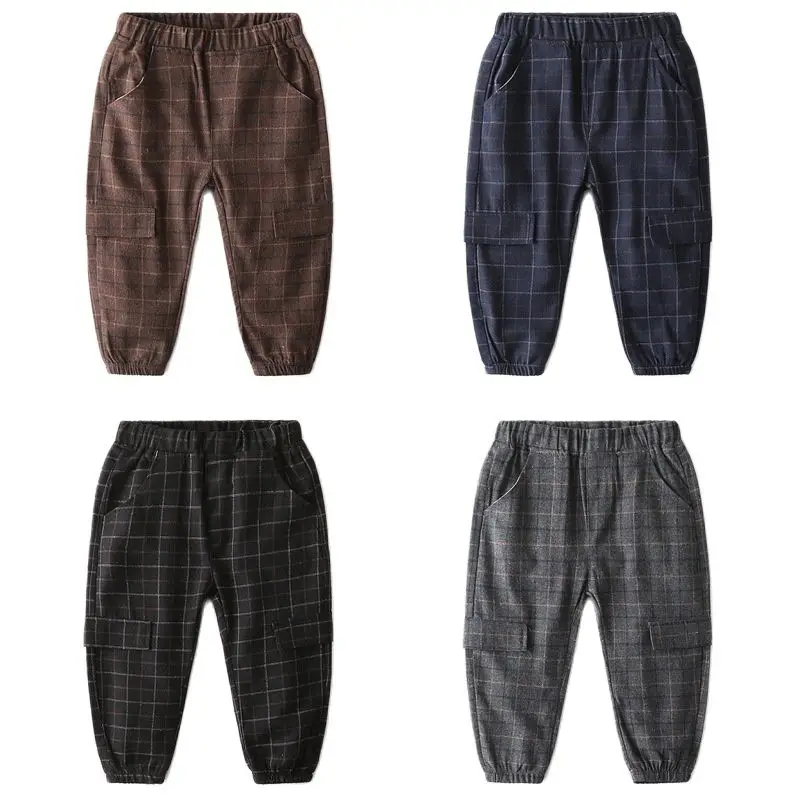 

Boys Khaki Shorts Kids Spring Summer New Casual Korean Pure Thin Cotton