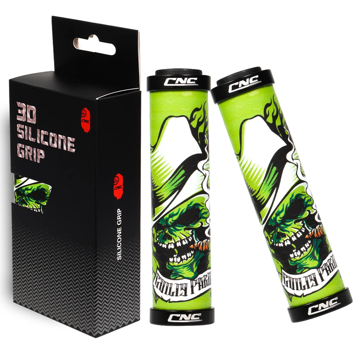 

CNC Bicycle Grips Anti-Skid Bike Handlebars Grip Lock-on Cycling1 Pair