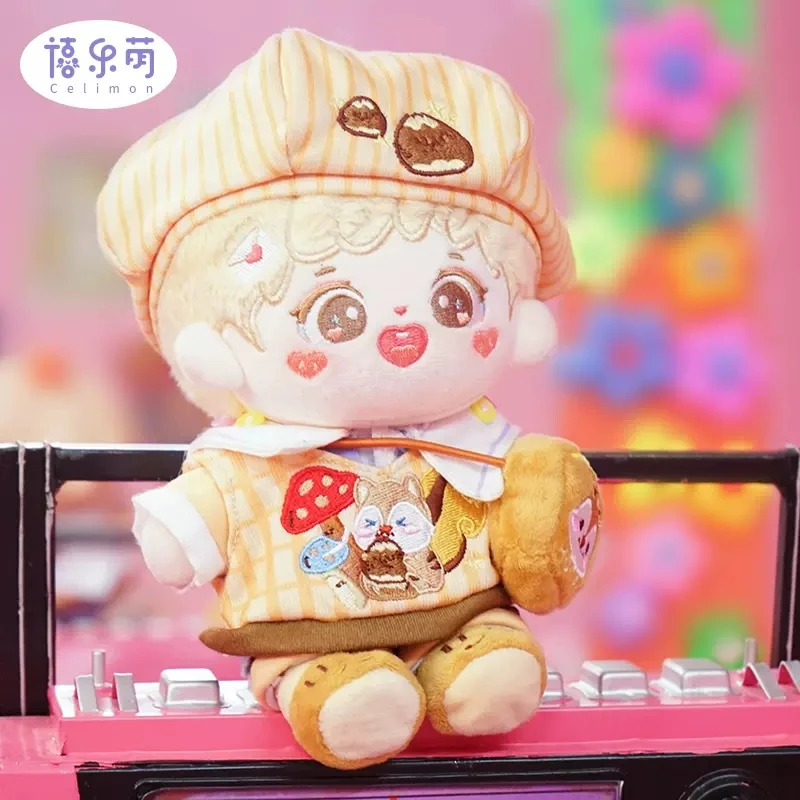 

Official Original No Attribute Plush Cotton Stuffed Doll For 20cm Body Toy Plushie Pillow Change Cloths Outfits Couple Xmas Gift