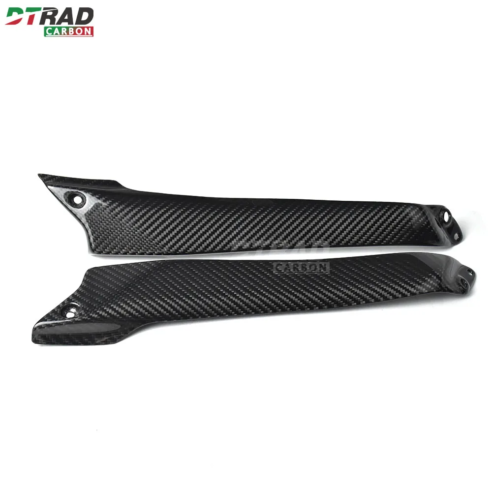 Для KAWASAKI Ninja H2 H2R 2024 2023-2015 боковые панели топливного бака из углеродного волокна