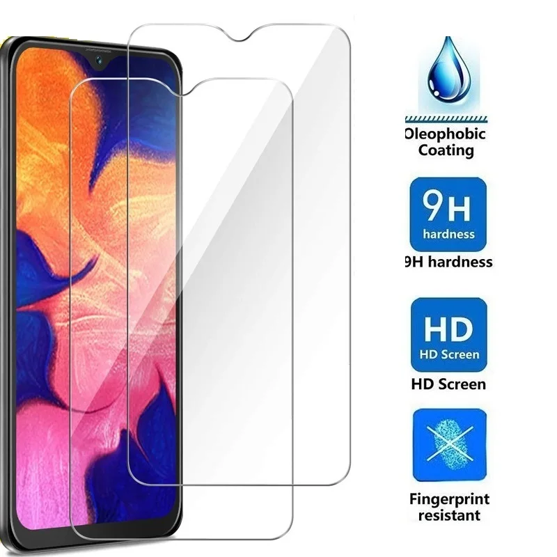 

Закаленное стекло HD для Samsung galaxy A10 A20 A30 A40 A50 A60 A70 A80 A90, защитная пленка для экрана A20E A30S A50S, стеклянная пленка